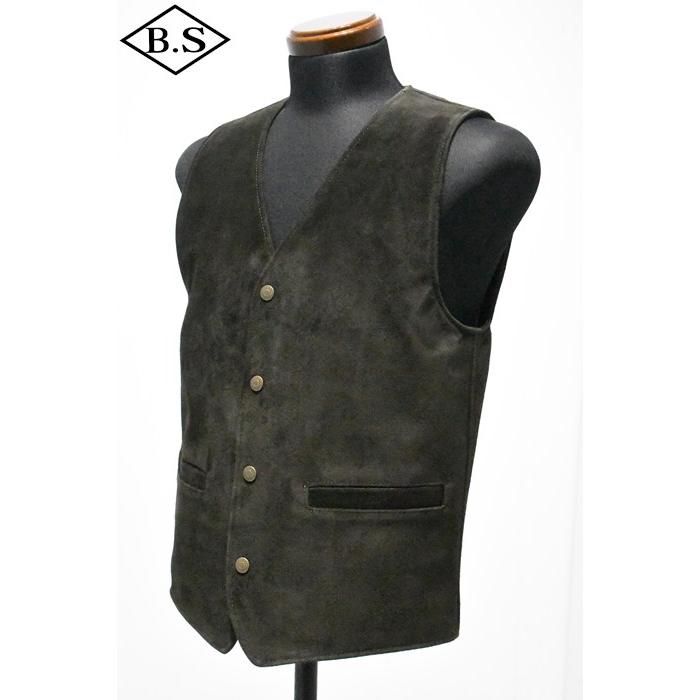 ワイツーレザー Y’2 LEATHER レザーベスト TV-02  STEER ROUGHOUT ZIP VEST ~ Spring Edition ~の画像