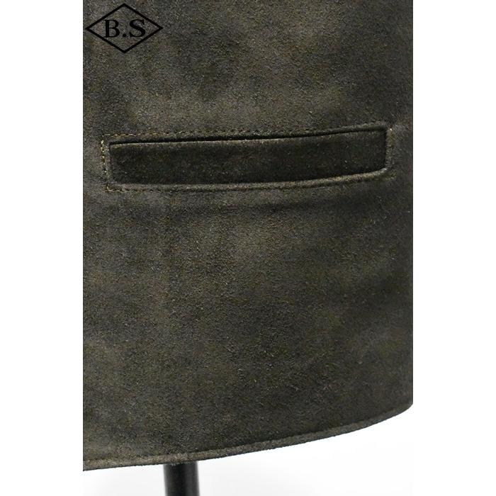 ワイツーレザー Y’2 LEATHER レザーベスト TV-02  STEER ROUGHOUT ZIP VEST ~ Spring Edition ~の画像