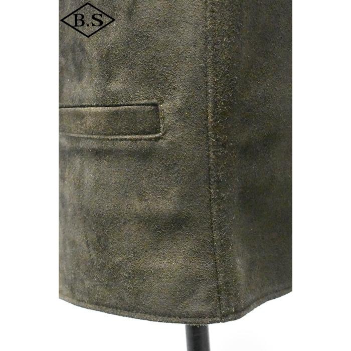 ワイツーレザー Y’2 LEATHER レザーベスト TV-02  STEER ROUGHOUT ZIP VEST ~ Spring Edition ~の画像
