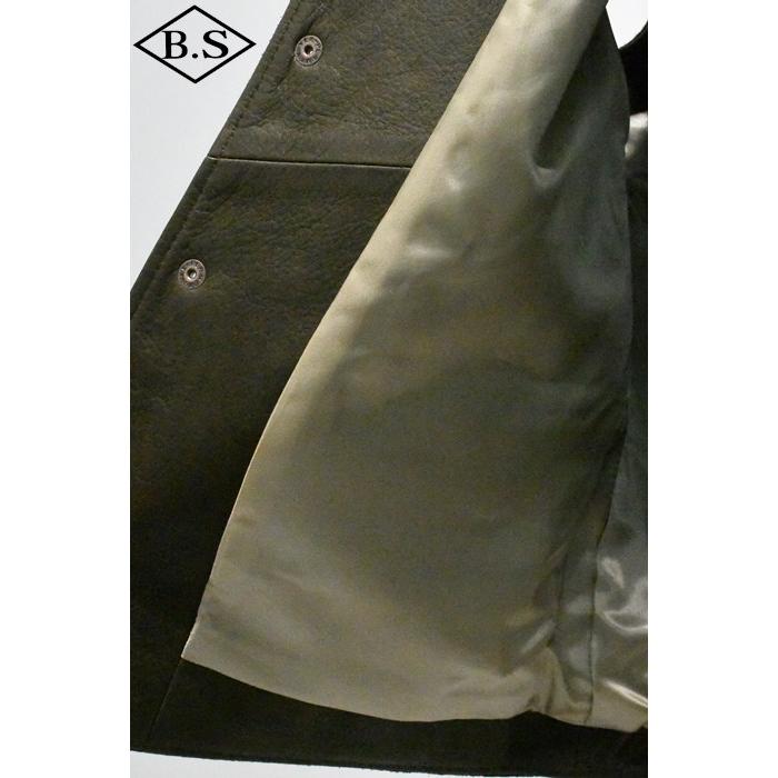 ワイツーレザー Y’2 LEATHER レザーベスト TV-02  STEER ROUGHOUT ZIP VEST ~ Spring Edition ~の画像