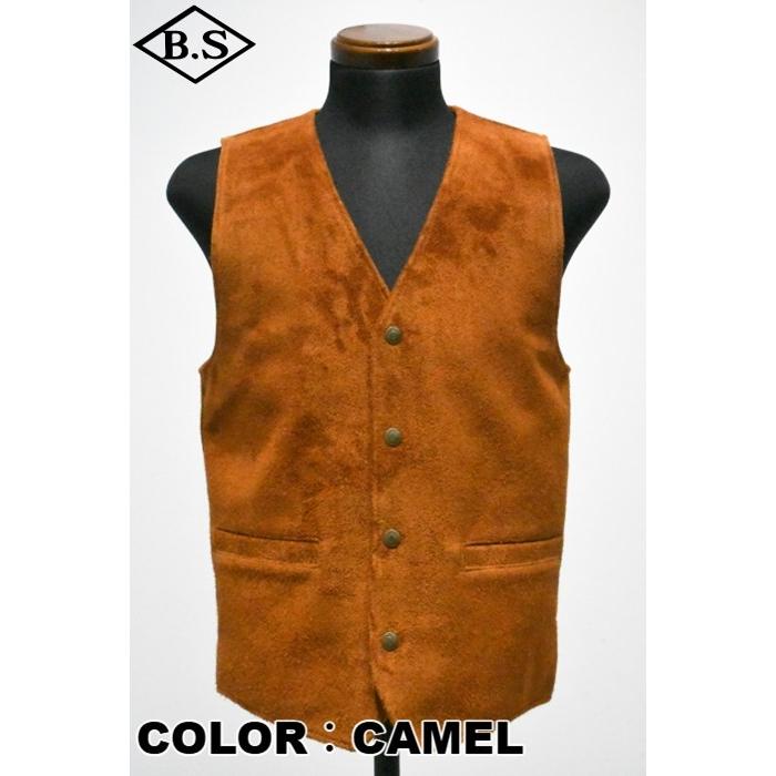 ワイツーレザー Y’2 LEATHER レザーベスト TV-02  STEER ROUGHOUT ZIP VEST ~ Spring Edition ~の画像