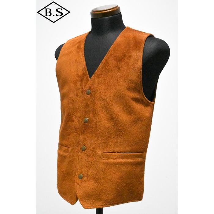 ワイツーレザー Y’2 LEATHER レザーベスト TV-02  STEER ROUGHOUT ZIP VEST ~ Spring Edition ~の画像