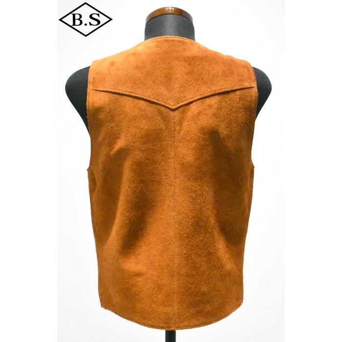 ワイツーレザー Y’2 LEATHER レザーベスト TV-02  STEER ROUGHOUT ZIP VEST ~ Spring Edition ~の画像