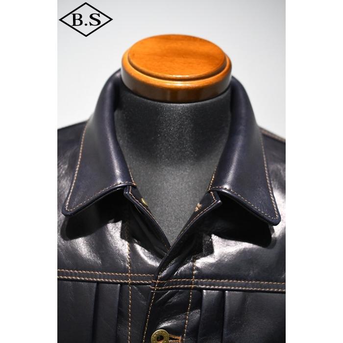 ワイツーレザー レザージャケット Y'2 LEATHER IB-140 INDIGO HORSE