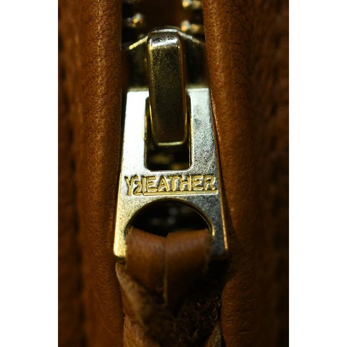 ワイツーレザー Y’2 LEATHER レザージャケット SB-127 STEER OIL RIB JKT  ステアオイルリブジャケット キャメルの画像