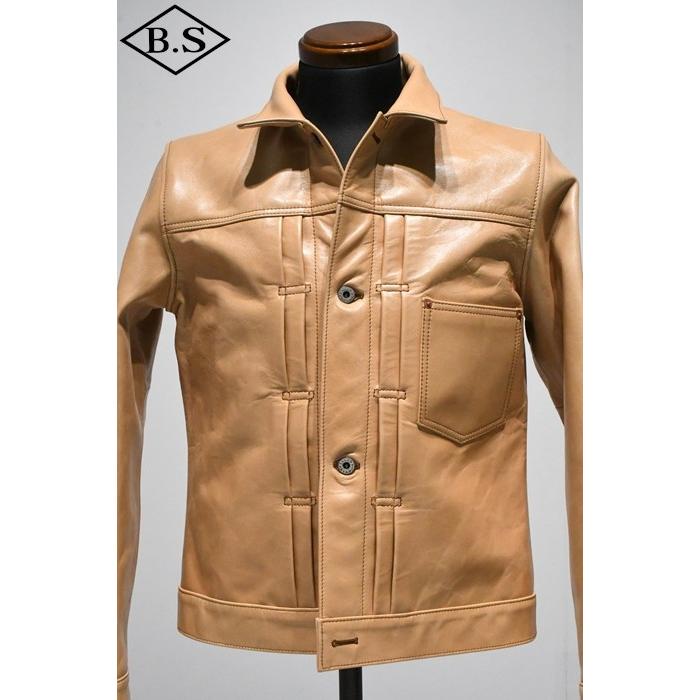 ワイツーレザー Y'2 LEATHER レザージャケット KB-140-T 柿渋ホースG