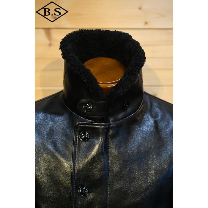 ワイツーレザー Y'2 LEATHER LN-1 ANILINE HORSE N-1 DECK JACKET