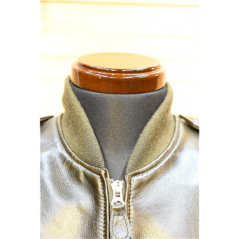 ワイツーレザー Y'2 LEATHER OIF SOFT HORSE Type L-2 オリーブ