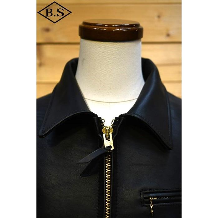 ワイツーレザー レザージャケット Y'2 LEATHER SHR-47 SUMI DYED HORSE