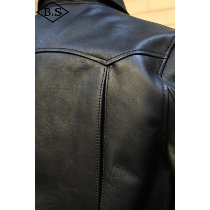 ワイツーレザー レザージャケット Y'2 LEATHER SHR-47 SUMI DYED HORSE