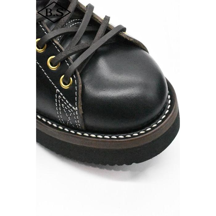 ゼローズ ブーツ ZERROW’S ブーツ BKS001 BONEAKERS CHROMEXCEL ブニーカーズ クロムエクセル BLACKの画像