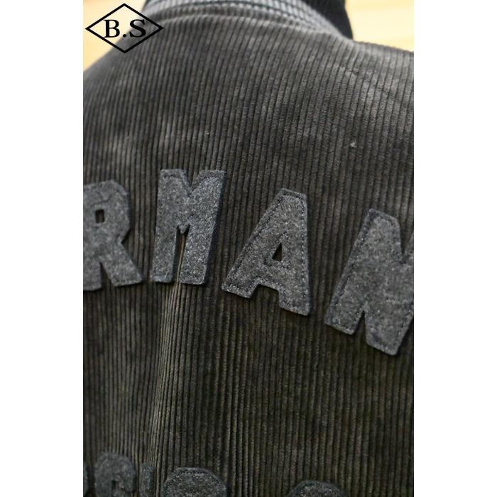 コリンボ COLIMBO アウター ZY-0143 Spirit Mound Sports Jkt "Sharman's Silo Repair Team" CHARCOAL カスタム チャコールの画像