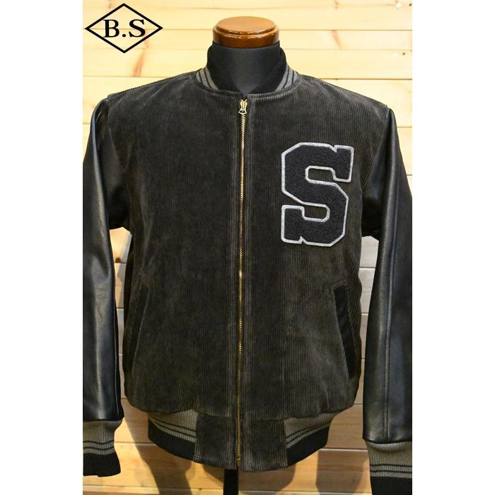 コリンボ COLIMBO アウター ZY-0143 Spirit Mound Sports Jkt "Sharman's Silo Repair Team" CHARCOAL カスタム チャコールの画像