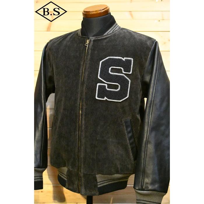 コリンボ COLIMBO アウター ZY-0143 Spirit Mound Sports Jkt "Sharman's Silo Repair Team" CHARCOAL カスタム チャコールの画像