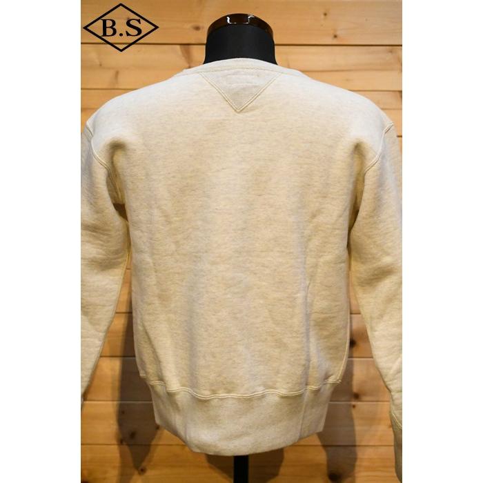 stone スウェット　s コリンボ COLIMBO スウェット ZX-0423 Keystone Sweat Shirt Oatmeal