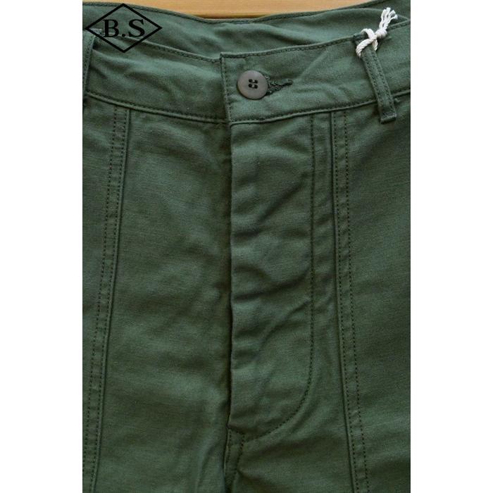 送料込+コリンボ COLIMBO 短パン ZZ-0215 50'S Army Utility Shorts "Fort Bragg" -Plain- フォートブラッグ Baker Green