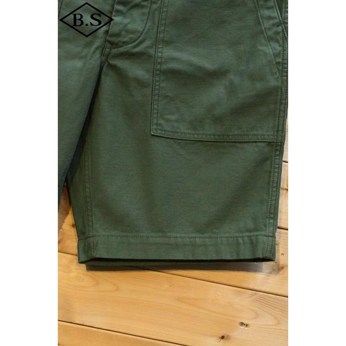 送料込+コリンボ COLIMBO 短パン ZZ-0215 50'S Army Utility Shorts "Fort Bragg" -Plain- フォートブラッグ Baker Green