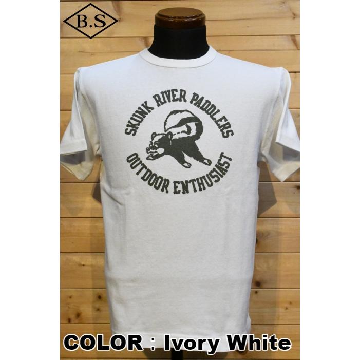 コリンボ COLIMBO Tシャツ ZZ-0407 Norwalk Cotton Tee =Skunk River