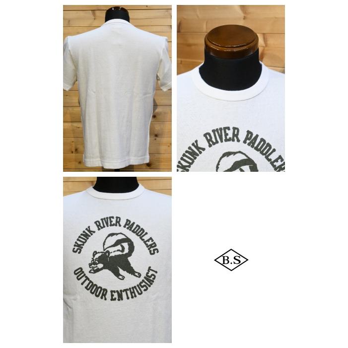 コリンボ COLIMBO Tシャツ ZZ-0407 Norwalk Cotton Tee =Skunk River