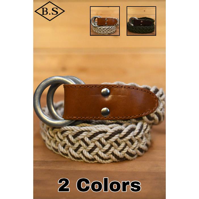 コリンボ COLIMBO ベルト ZZ-0701 Monterery Cotton Mesh Belt