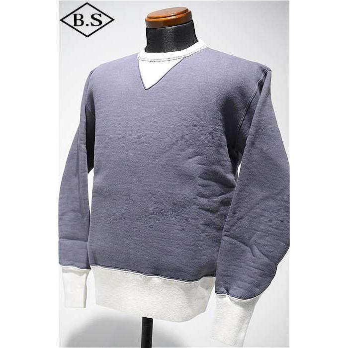 コリンボ COLIMBO スウェット ZZ-0423 Keystone Sweat Shirt 2-Tone