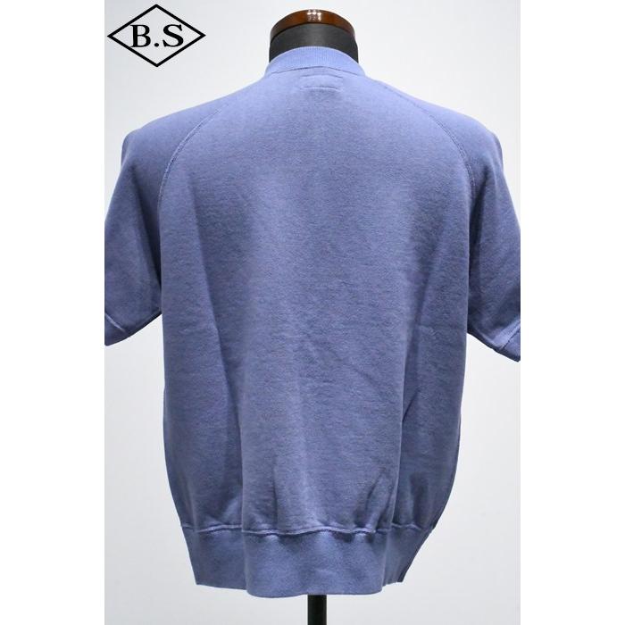 コリンボ COLIMBO スウェット ZA-0410 S/S HARF ZIP SWEAT