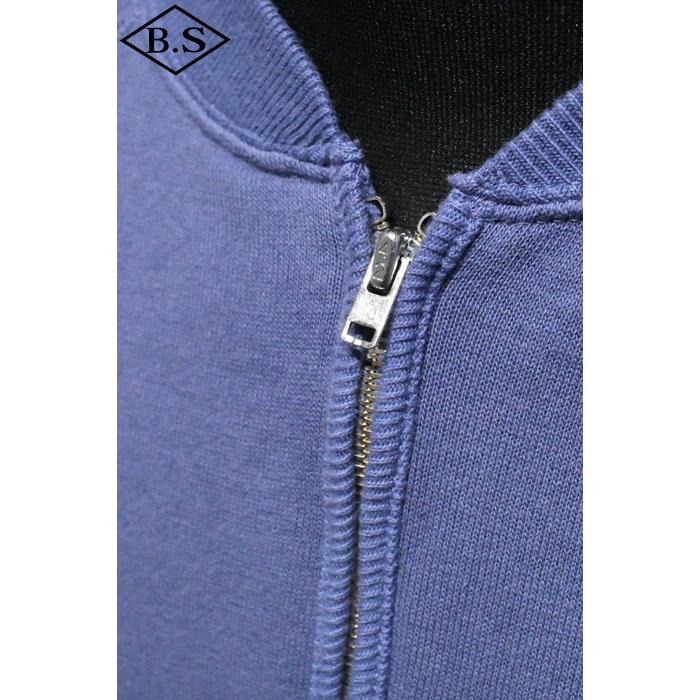 80S 米軍実物 U.S.AIRFORCE N-3B フライトジャケット コリンボ COLIMBO スウェット ZA-0410 S/S HARF ZIP SWEAT