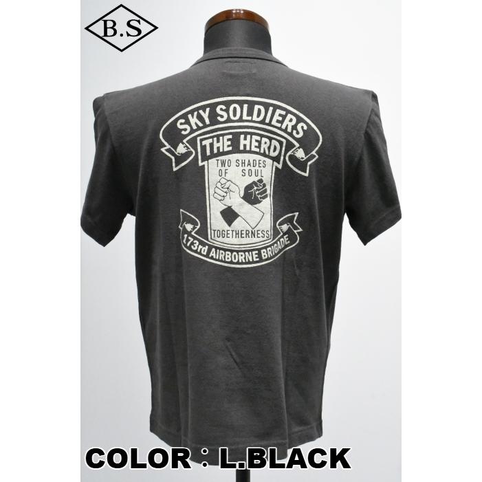 コリンボ COLIMBO Tシャツ ZA-0414 Norwalk Cotton Tee SKY SOLDIERS
