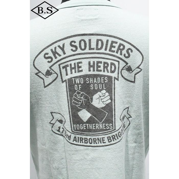 コリンボ COLIMBO Tシャツ ZA-0414 Norwalk Cotton Tee SKY SOLDIERS