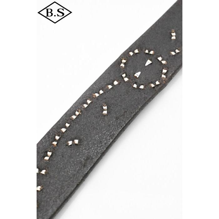 ご確認くださいませ！ コリンボ COLIMBO ベルト ZA-0703 JEWEL STUDDED LEATHER BELT 27mm