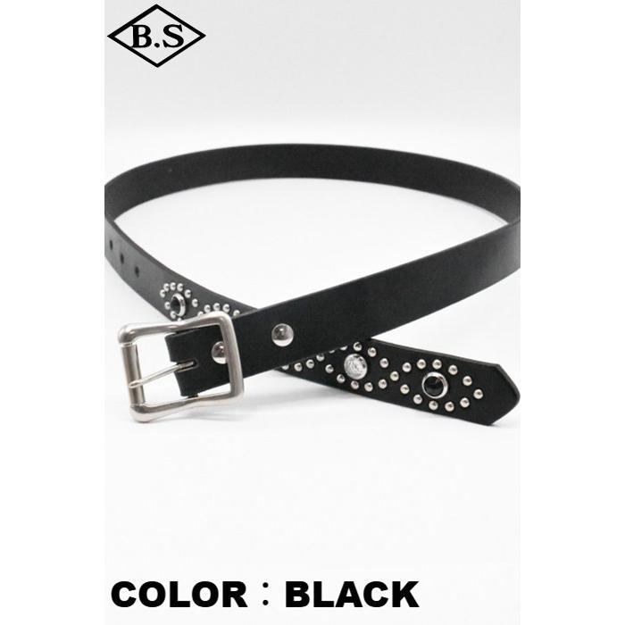 コリンボ COLIMBO ベルト ZA-0704 JEWEL STUDDED LEATHER BELT