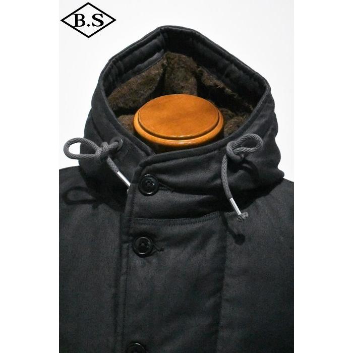 コリンボ COLIMBO アウター ZA-0144 OBSERVER PARKA DECK BLACK