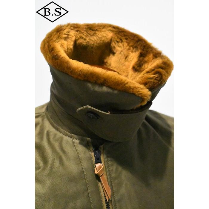 コリンボ COLIMBO アウター ZA-0151 EGLIN FIELD AVIATOR'S JKT.(Type B-15 Civilian Model) / DRY OLIVEの画像