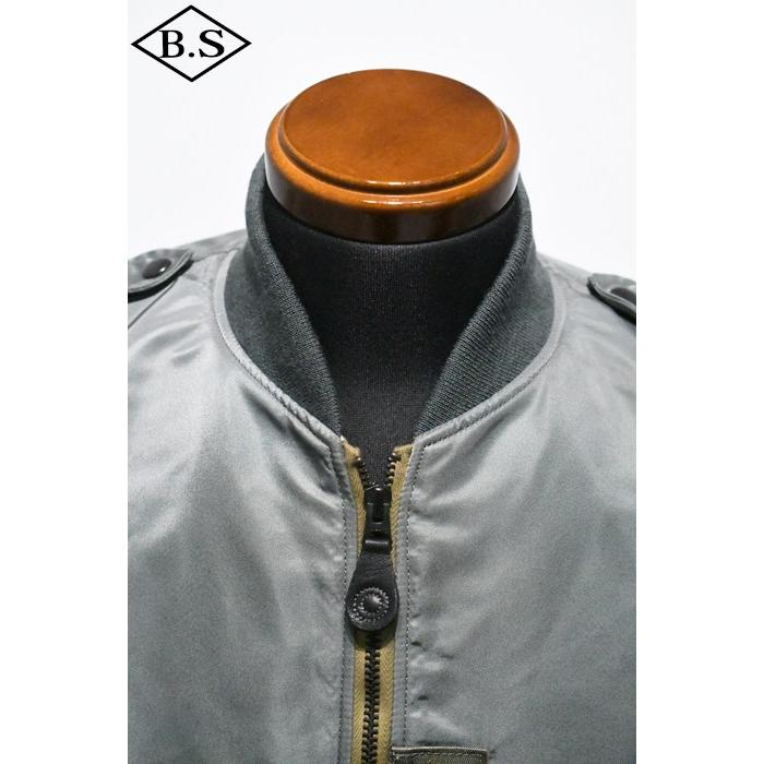 コリンボ COLIMBO アウター ZB-0100 CHROME DOME LIGHT ZONE JACKET (Type L-2B) Plain / SAGE GREENの画像