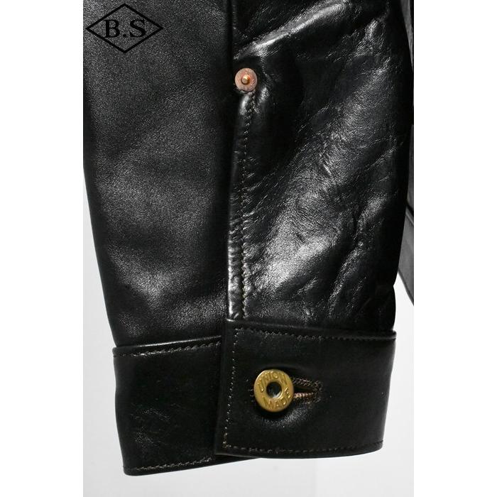 80's USA製 G-Ⅲ フリンジ ダブル レザージャケット ブラック 90s ショット ダブルライダース フリンジ USA製 レザー