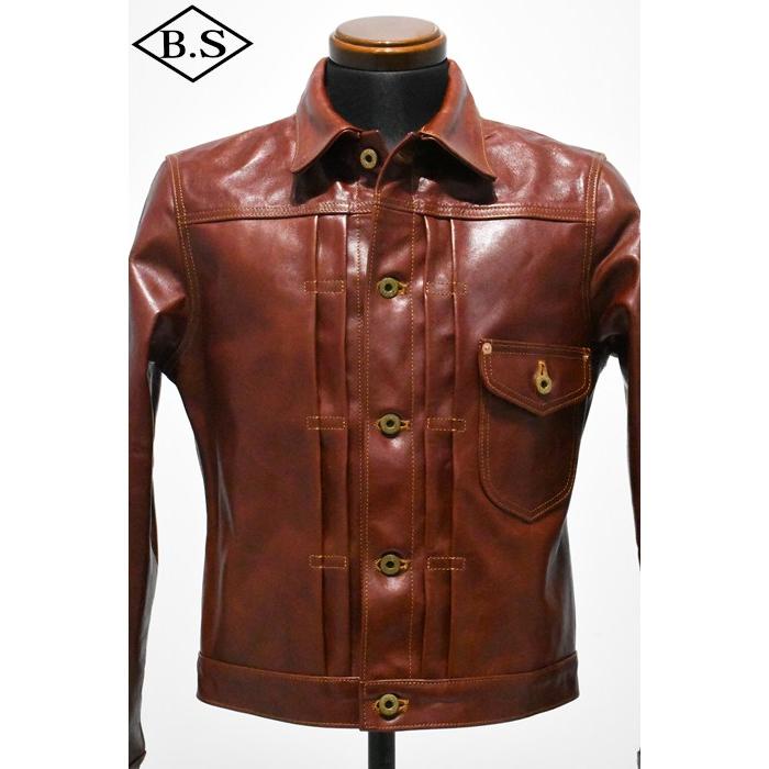 DOUBLE HELIX ダブルヘリックス レザージャケット Western DOUBLE HELIX ダブルヘリックス ホースハイド|レザージャケット