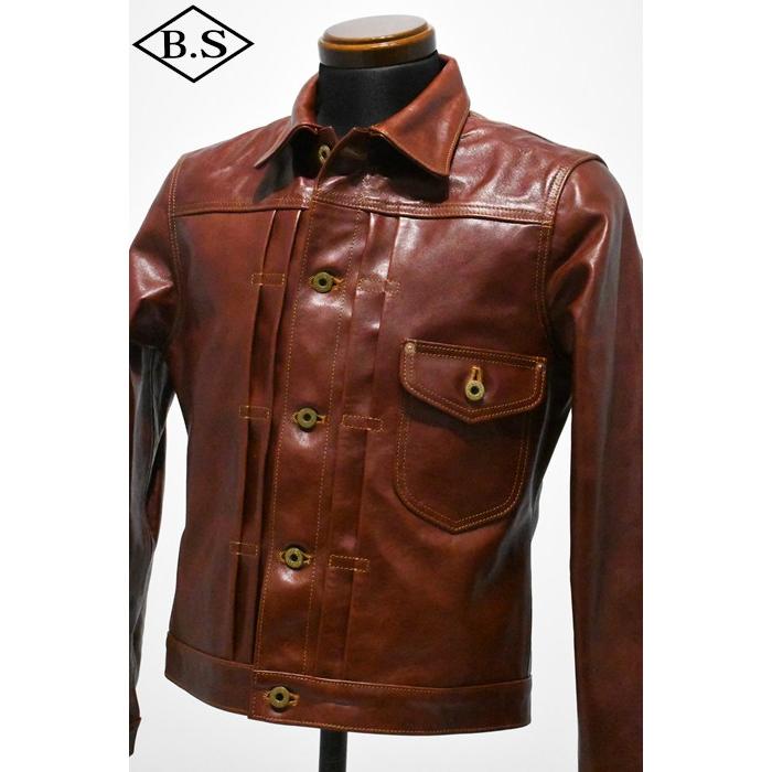 ダブルヘリックス DOUBLE HELIX レザージャケット WM0102 WEATERN COW