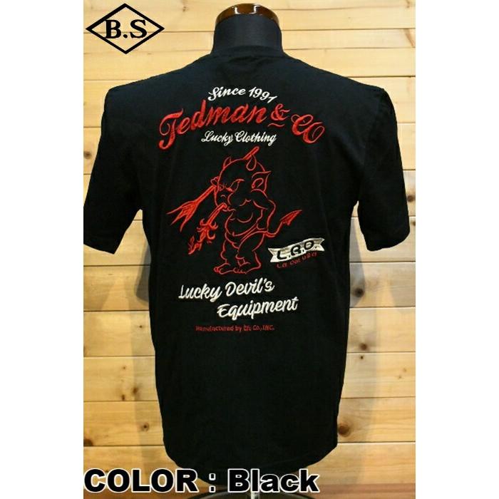 TEDMAN（テッドマン） テッドマンTシャツ TEDMAN TDSS-548 刺繍T
