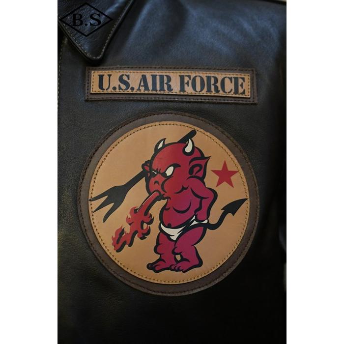 テッドマン TEDMAN アウター TA2-400 TYPE A-2 "U.S.A.F TEDDY'S EQUIPMENT" BROWNの画像