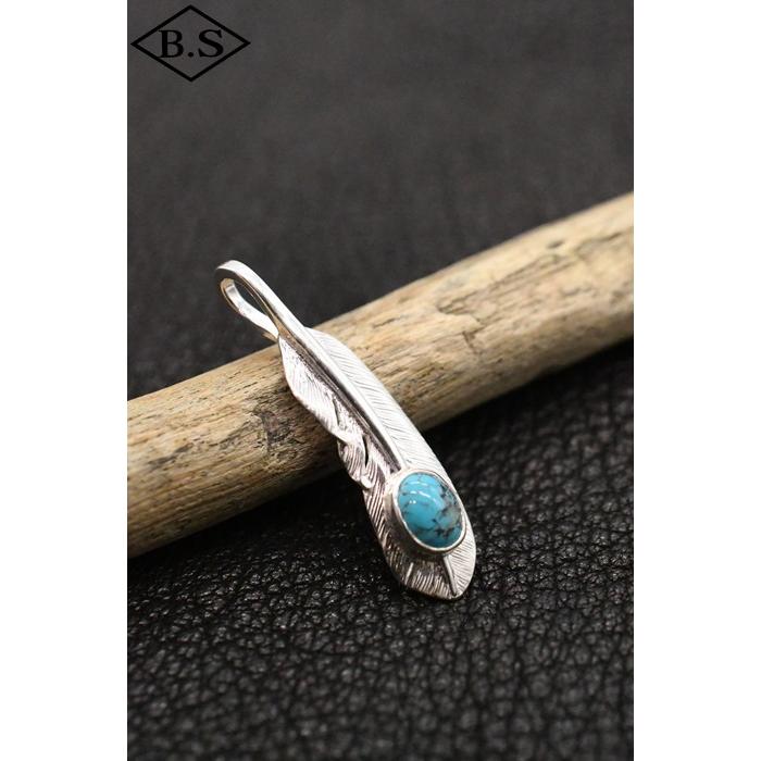 ファーストアローズ FIRST-ARROW's P-006L ターコイズ付きフェザー(S