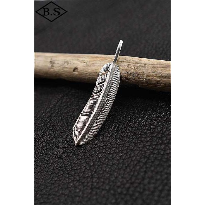 ファーストアローズ FIRST-ARROW's P-519L フェザー(M) ペンダントトップ シルバーの画像