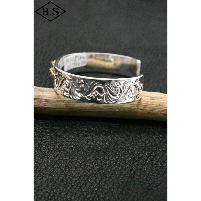 FIRST-ARROW'S ブレスレット(ハイビスカス・フェザー付き) 全2色【FIRST ARROW's/ファーストアローズ】「Kan Bracelet/カン