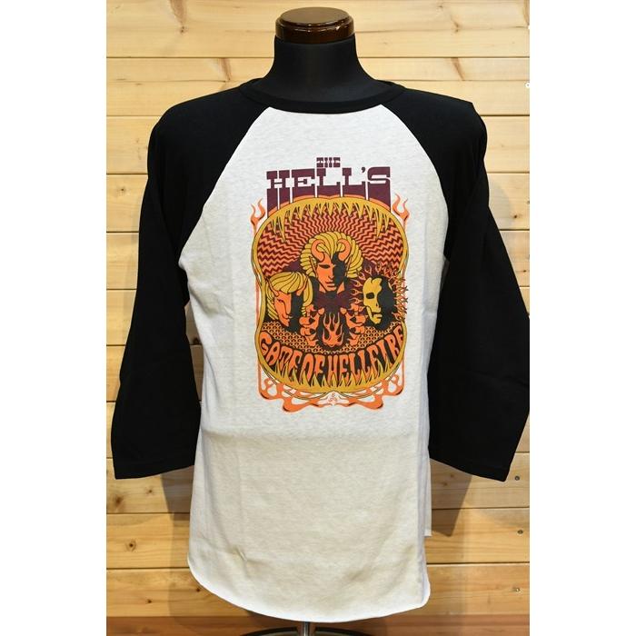 ジェラード 長袖ｔシャツ Jelado Ab Hells Tee オフホワイト ブラック 豪華