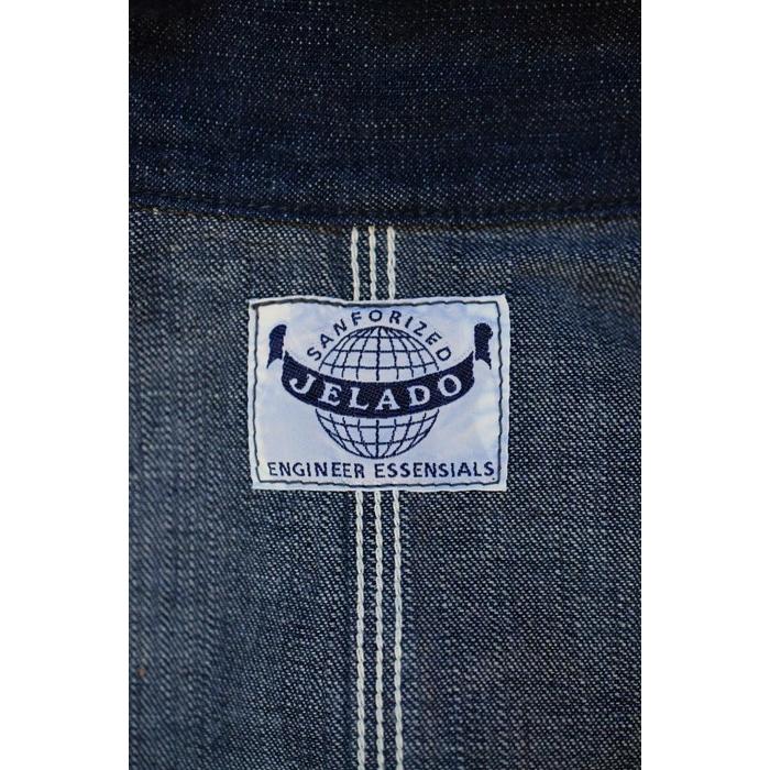 ジェラード JELADO アウター JP94491J 491J Coverall カバーオール BLUE LABEL インディゴの画像