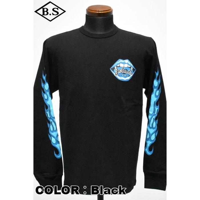 JELADO（ジェラード） 長袖Tシャツ AB13233 Flame Sleeve Tee