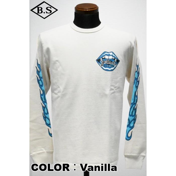 JELADO（ジェラード） 長袖Tシャツ AB13233 Flame Sleeve Tee