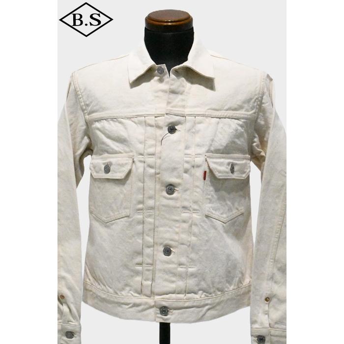 ジェラード JELADO デニムジャケット JP94406VN 55Denim Jacket406XX バニラ 大きいサイズの画像