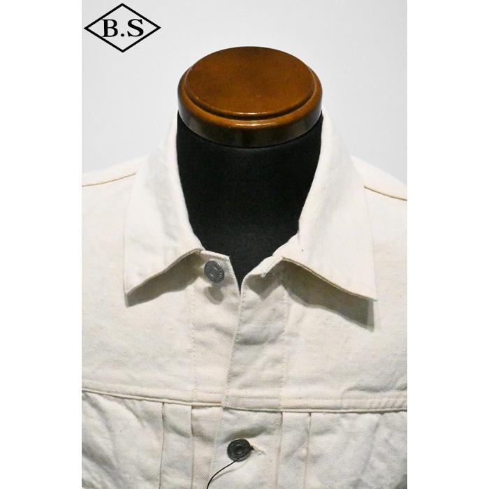 ジェラード JELADO デニムジャケット JP94406VN 55Denim Jacket406XX バニラ 大きいサイズの画像