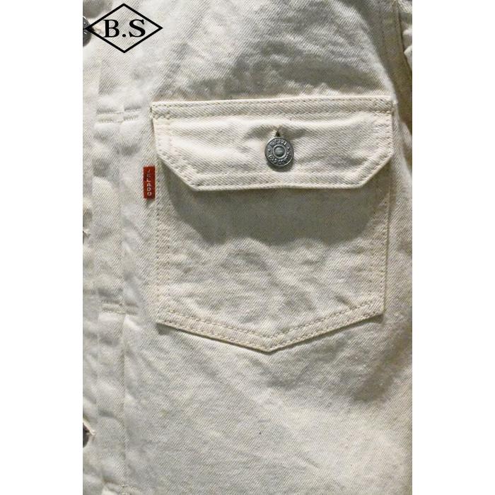 ジェラード JELADO デニムジャケット JP94406VN 55Denim Jacket406XX バニラ 大きいサイズの画像