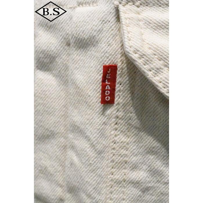 ジェラード JELADO デニムジャケット JP94406VN 55Denim Jacket406XX バニラ 大きいサイズの画像
